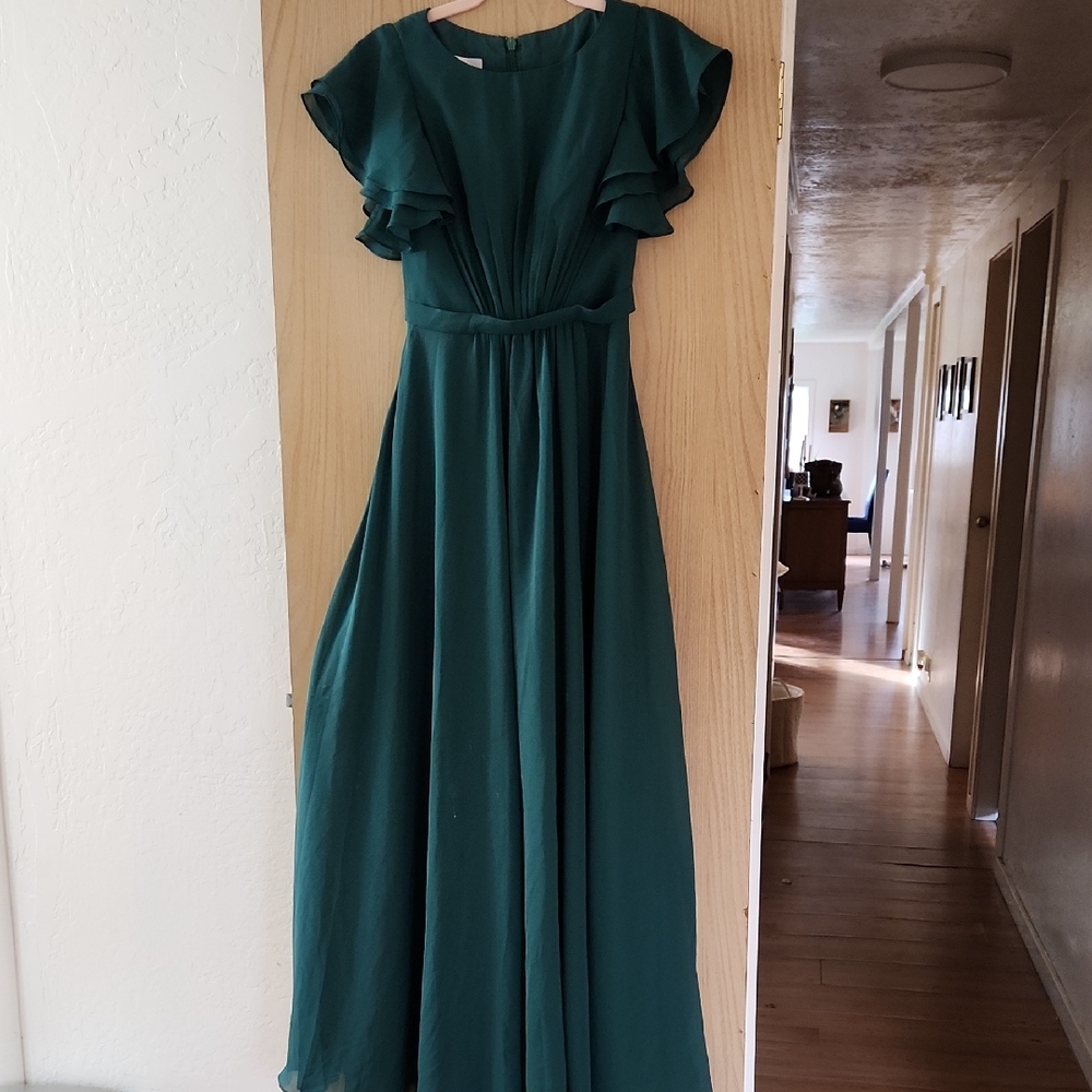 JJs House Teal Maxi Dress